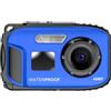 NbgrvB Bambini impermeabile fotocamera digitale 48MP Floating Design (blu) | Impermeabile fino a 5,2 m, nessuna custodia necessaria, sicuro per il nuoto, giochi con la pioggia, il design galleggiante
