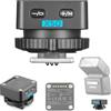 Godox X5O TTL Wireless Flash Trigger 2,4 GHz Cavo Sincrono 2,5 mm Attivatore per Slitta per iT32 Flash Completamente Carico 4000 Flash Batteria Integrata e Indicatore Luminoso per Olympus & Panasonic
