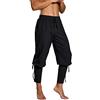 Runcati Pantaloni da Pirata da Uomo Medievali per Cosplay e Tempo Libero