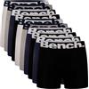 Bench Mens 'Diego' Cotton Boxer Shorts, 7 Pack, Black