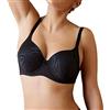Selene, Reggiseno Contenitivo Donna con Ferretto Anti-Fastidio e Fascia Elasticizzata, Coppe Preformate in Tulle, Collezione Norma