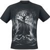 Art Worx Toxic Angel Naglfar Uomo T-Shirt Nero 100% Cotone Regular