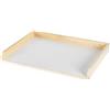 Il Gruppone Passione Casa Asse per Pasta in Legno di Faggio Essiccato Made in Italy 70,5x52 Spianatoia Per Impastare con Bordi Contenitivi e Fermo Piano Di Lavoro Impastatrice Impasto In Casa
