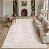 HUGEAR Tappeto Salotto 200x300cm Marrone Grande