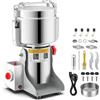 Mechprip Mulino Elettrico per Cereali 1000g, Macina Spezie 3600W con Timer | Potente Motore, 430 Acciaio Inox, Protezione dal Surriscaldamento, Per Farina Fresca e Ricette Gluten Free