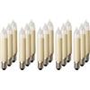 Hellum lampadine a incandescenza di ricambio 15 pz, 12V 3W E10, 151381 | Lampadine di ricambio E10 (Ø10 mm), 20 luci, 15 pz, per esterni, candela a stelo corto, 22 lm, per catene luminose