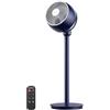 AIRMATE Ventilatore a Piantana, Pale del Ventilatore da 9, Ventilatore Silenzioso 12 Velocità, 1600m³/h volume d'aria Large, Tre altezze regolabili, Ventilatore con Telecomando, Timer 12