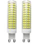 AVFORA G9 LED Lampadina Ad Alta Luminosità AC220V/110V 15W Lampadina In Ceramica Dimmerabile Per La Decorazione Dell'illuminazione Domestica,Bianco Freddo,15W 220V - 2pz