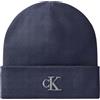 Calvin Klein - CK Fine Rib Beanie Lv04d8020g, Cappello Uomo