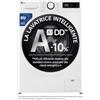 LG AI DD F4R3011NSWB Lavatrice Classe A -10%, Carica Frontale Serie R3, Lavatrice 11kg, 1400 giri, AIWash, Lavaggio a vapore, Motore Direct Drive, Smart Diagnosis, Libera installazione, Bianca