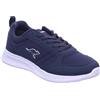 Kangaroos KL-A Parker Sneaker da Uomo, Blu Navy/Bianco, 40 EU