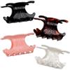 loghohu 4 fermagli per capelli, 7,2 x 4 cm, in acetato, antiscivolo, forte tenuta, per donne e ragazze, per ufficio, bagno, uso quotidiano