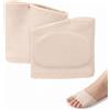 DYIOTF Cuscinetti Metatarsali Donna e Uomo, Cuscinetto Metatarsale per Metatarsalgia e Neuroma di Morton, Solette Avampiede Morbide e Traspiranti per Scarpe e Tacchi, Taglia S 35-39, Color Carne