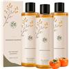 Sgjwyc Shampoo Kaki per il controllo degli odori, shampoo purificante e deodorante per eliminare gli odori, profumo fresco, idratante e deodorante, rinfresca il cuoio capelluto e i capelli (3)