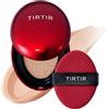 TIRTIR Mask Fit Red Cushion Foundation, Fondotinta A Copertura Totale, Leggero, Aderente Alla Pelle, Satinato, Finitura Lucida, Costruibile (0,63 Fl Oz), 22C, Colore: Beige Pesca