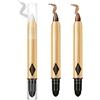 ARYIMYDP 3 Pezzi Set di Stick Ombretto, Matitone Occhi Doppia Punta, Crema Matte & Shimmer, Waterproof Lunga Tenuta, Colori: Bianco, Marrone, Oro