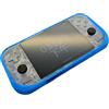 Zhixteu Custodia Protettiva per Retroid Pocket Nova, Copertura in TPU per Console di Gioco, Guscio Morbido (blu traslucido)