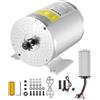 VEVOR Kit Motore Elettrico Senza Spazzole 2000 W Motore Elettrico 48 V a 4300 Giri/min con Regolatore di Velocità Aggiornato e kit Impugnatura Acceleratore per Go Kart, Bici Elettrica, Moto, Scooter