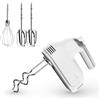 Cecotec Sbattitore Elettrico - Frullino Elettrico PowerTwist 500. 500W, 5 Velocità, Turbo, Design Ergonomico, Fruste Extralunghe per Impasti, Accessori: Fruste, Ganci, Frusta a Palloncino