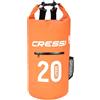 CRESSI Dry Bag Zaino Impermeabile in Resistente PVC con Chiusura Roll-Top, Tracolla e Zip, Ideale per Spiaggia, Immersioni, Snorkeling, Viaggi e Sport Acquatici