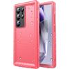 SPORTLINK Cover per Samsung Galaxy S24 Ultra Impermeabile Antiurto, Rosa | 360 Gradi Full Body Armor Militare Protettiva Custodia Antipolvere Subacquea IP68 con Fotocamera/Schermo Doppia Protezione