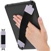 MoKo Cinturino per 9-11 iPad/Fire HD/Samsung Tablet, Taro Viola Chiaro | Accessori Tablet per 9-11 Tablet,Cinturino con Motivo da Mano Versatile, Alta Elasticità, Supporto Antiscivolo