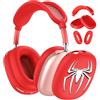 TYSORETY Custodia 3 in 1 in silicone per cuffie Apple AirPods Max, accessorio protettivo per AirPod Max, fascia per le orecchie, antigraffio e resistente al sudore (ragno)