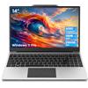 Breloom PC Portatile 14 Pollici, Notebook con Processore N100 fino a 3,4 GHz, 16 GB RAM DDR4, SSD 256 GB, Display IPS FHD, USB-C, Win 11 Pro, WiFi 5, HDMI, Laptop Leggero per Lavoro e Studio