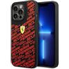 CG MOBILE Ferrari - Custodia per iPhone 14 Pro, in silicone liquido con stampa Scuderia, custodia protettiva liscia e antigraffio, facile da applicare, assorbimento degli urti e logo firmato
