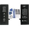 TELEMATICARICAMBI Batteria compatibile con iPhone 8 (1821 mAh) Cella di Qualita