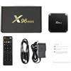 IFNI Box TV X96 mini2/16 Android TV Box Media Player Alta qualità (Android 9.0) con telecomando e cavo HDMI, lettore multimediale Box TV 4K