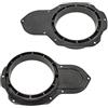 tomzz Audio 2857-021 Anelli per altoparlanti Staffe di adattamento compatibili con VW Passat 3C CC Porta anteriore per altoparlanti DIN da 165 mm