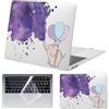 FFBOFFC Custodia Compatible per MacBook 12 Pollici con Retina Display Versione 2015 2016 2017 Modello A1534 A1931, Plastica Rigida Protettiva Cover & Tastiera Copertina, Elefante viola