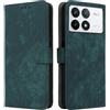 XINNI Cover per Xiaomi Poco F6 PRO 5G Custodia | RFID Protection Flip Magnetica Pelle PU/TPU Portafoglio
