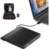 ORIGBELIE Lettore CD Esterno USB 3.0 DVD-R CD-RW Drive, Plug & Play Masterizzatore DVD Esterno, Lettore DVD Portatile per PC Desktop Macbook Air/Pro Windows 11/10/8/7/XP Vista Linux Mac OS con Scatola