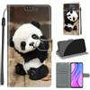 KENHONER Custodia per Xiaomi Redmi 9, Panda | Portafoglio Pelle PU, Magnetica, Resistente Agli Urti, Scomparto Carte Credito, Pieghevole, Flip Libro, Motivo
