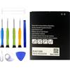 ERYNK EB-BG715BBE - Batteria di ricambio compatibile con Samsung Galaxy Xcover Pro con set di attrezzi