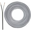SeKi Cavo per altoparlante, 2 x 0,50 mm2, 50 m, colore: bianco, CCA