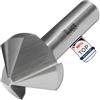 AM-Zerspanungstechnik Svasatore in metallo 16,5 x 90°, svasatore conico HSS, svasatore 90°, 16,5 mm