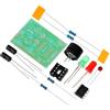POPETPOP Kit Timer 555 NE555 Circuito Astabile, Componenti Robusti e Stabilità del Circuito, per Progetti Fai da Te e Scopi Educativi, Doppio Effetto Lampeggiante 3 Pezzi