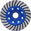 HIGHDRIL Mola a Tazza Diamantata 115mm per Cemento e Pietra | 115 mm x 22,23 mm, per pietra, cemento, colla per piastrelle, granito, muratura