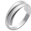Silverly Anello per Dita dei Piedi in Argento Massiccio 925 | Fascia Midi per Mignolo - Regali per Ragazze Adolescenti | Anelli Semplici in Argento Sterling Lucido