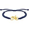CODEONE Bracciale bicicletta in nylon intrecciato | acciaio inossidabile | design artigianale sportivo | bicicletta da strada | confezione regalo