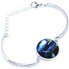 Generico Bracciale semirigido con cabochon (CL0239)