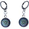 Handmade Orecchini pendenti con cabochon fantasia