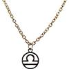 Handmade Collana color oro segno zodiacale