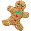 Sharplace Giocattolo Squittente per Cani, Giocattolo Squittente per Gatti, Cani, Peluche, Morbido, Giocattolo da Masticare, Interattivo per Natale, Viaggi, Camp, omino di Pan di Zenzero