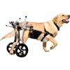 Rmeet Sedia a rotelle per Cani di Taglia Media e Grande, tutore per la Riabilitazione delle Zampe Posteriori, Carrello per cani con ruote, per la riabilitazione delle gambe posteriori,M