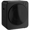 HOMCOM Mini Asciugatrice Portatile 2.5 kg, 5 Programmi, 800/400 W, Nero