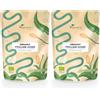 Vegavero Bucce di Psillio BIO | Polvere Pura al 99% | Psyllium Husk Biologico | Fibre Naturali Prebiotiche per Salute dell'Intestino | Analizzato in Laboratorio e Senza Additivi | Vegavero (Confezione da 2)